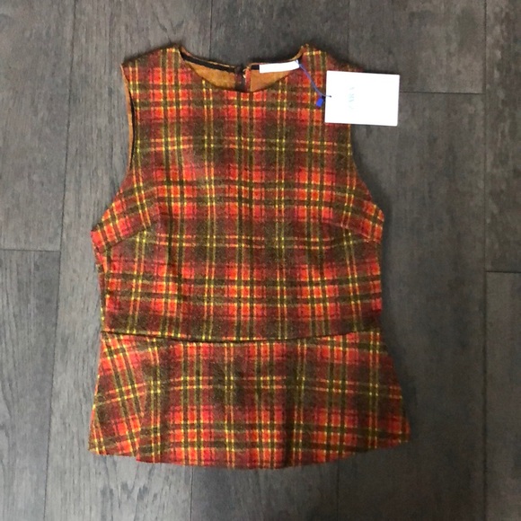 Zara plaid blouse - Picture 2 of 12